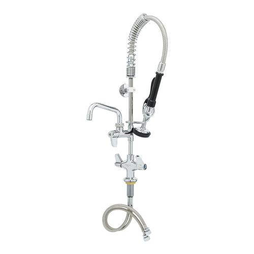 T&S Brass 5MPH-2SLN-06 Single Hole 1.15 GPM Spray Valve Deck Mount Pre-Rinse Unit
