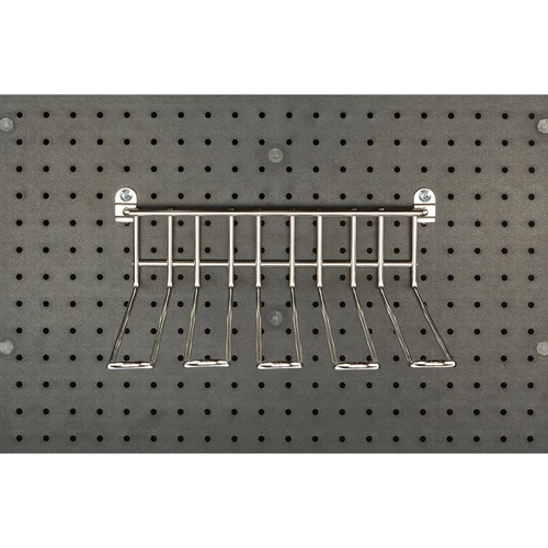 Cambro EWSACC2000 11.75" x 10.25" x 3.75" Stainless Steel Large Camshelving Elevation Series Wall Shelving Utensil Holder
