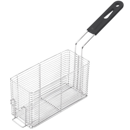 Vollrath 40711 3.94" W x 9.06" D x 4.94" H Half-Size Cayenne Small Fryer Basket