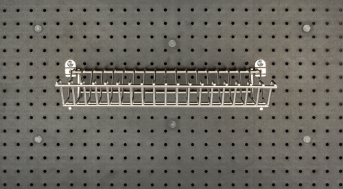 Cambro EWSACC8000 0.75" x 6.5" x 1.38" Stainless Steel Camshelving Elevation Series Wall Shelving Pegs