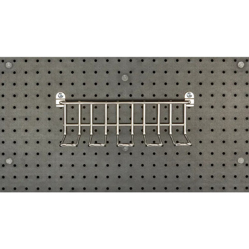 Cambro EWSACC3000 11.75" x 4.75" x 3.75" Stainless Steel Small Camshelving Elevation Series Wall Shelving Utensil Holder