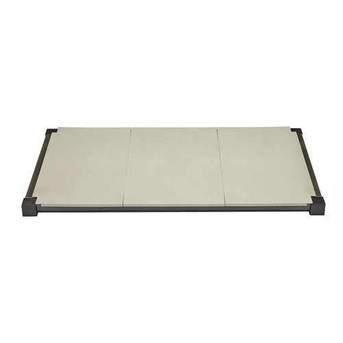 Cambro EWSSK1430S580 14" x 30" Brushed Graphite Camshelving Elevation Series Wall Shelving Shelf Kit