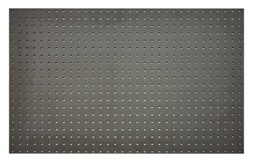 Cambro EWSFP3036110 30" x 36" Black Camshelving Elevation Series Wall Shelving Wall Mount Peg Board