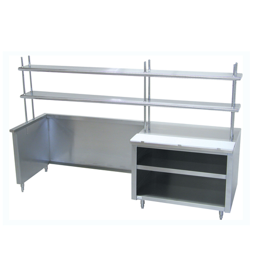 Advance Tabco TA-113 Notch Table top for Floor-Mounted Buyout Equipment