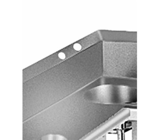 Advance Tabco TA-107 Anti-Siphon Vacuum Breaker Holes In Splash