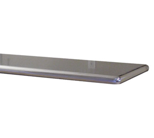 Advance Tabco TA-100A Bullnose All Sides of Overshelf