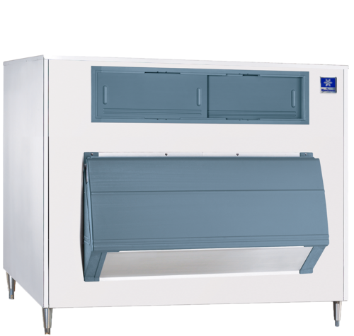Manitowoc F1325 60" W Stainless Steel Large First Ice In or First Ice Out 41.7 Cu. Ft. Upright Ice Storage Bin