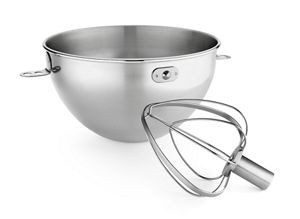 KitchenAid KN3CW 3 Qt. Stainless Steel Bowl & Combi-Whip
