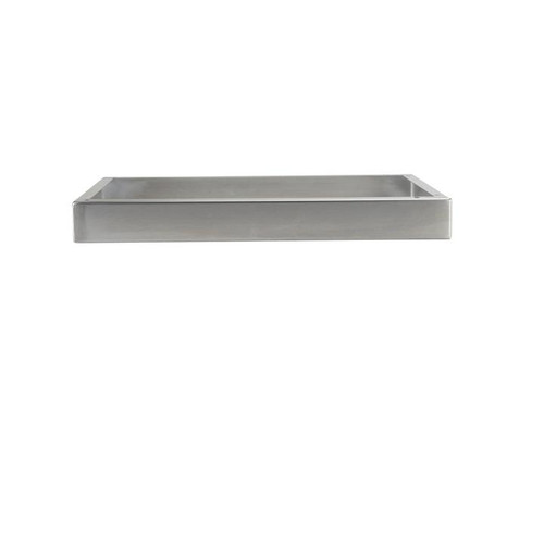 Component Hardware S90-X033 15" W Stainless Steel Spacer