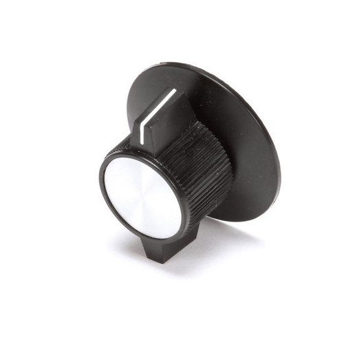 12246.0000 KNOB, ROTARY SWITCH ALUMINUM INLAY