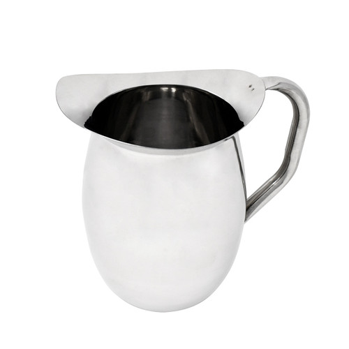 Omcan USA 80858 2 Qt. Stainless Steel Bell Pitcher