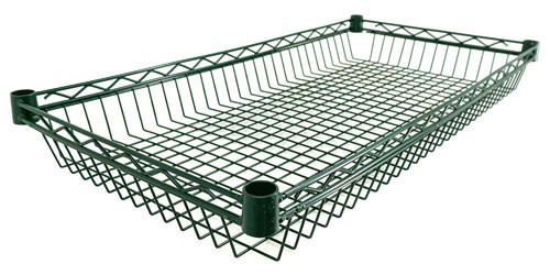 Omcan USA 47325 36" W Epoxy Wire Basket