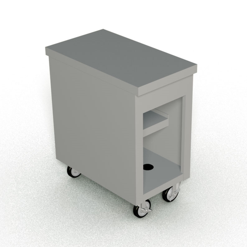 Duke TST-18SS 58-3/8" Aerohot Steamtable Portable Solid Top Unit