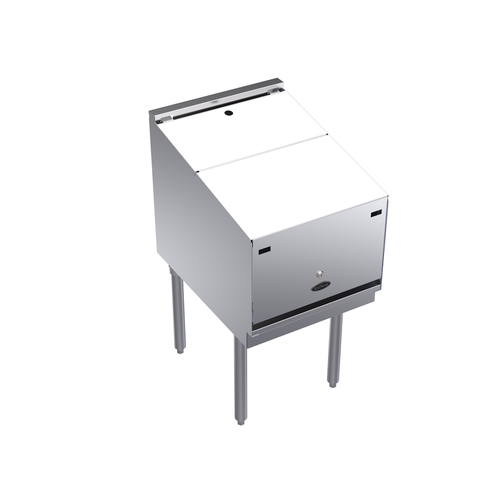 Krowne KR-305 Locking Cover for 12" Royal Series Underbar Liquor Bottle Display Unit