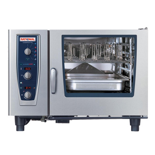RATIONAL ICC 6-FULL LP 208/240V 1 PH (LM200CG) Liquid Propane Combi Oven or Steamer - 208 Volts 1 Phase