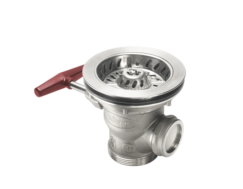 Krowne 22-850-S 6" W Diamond Series Ball Valve Twist Drain