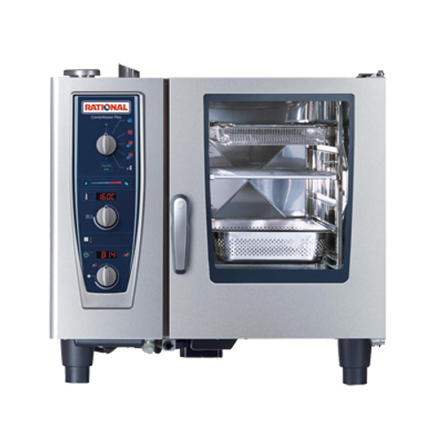 RATIONAL ICC 6-HALF NG 120V 1 PH (LM200BG) Natural Gas Combi Oven or Steamer - 120 Volts 1 Phase