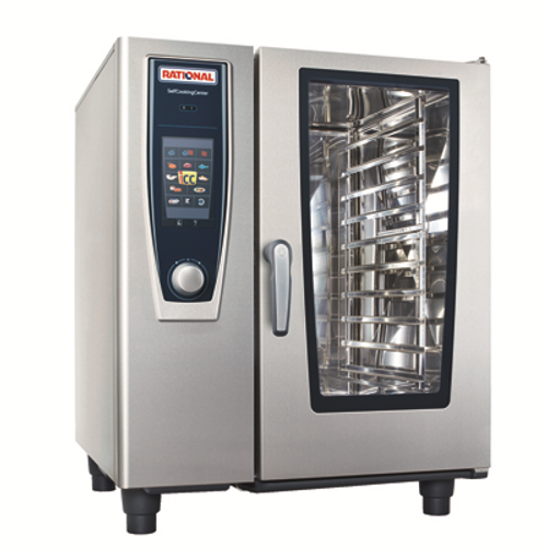 RATIONAL ICP 10-HALF E 480V 3 PH (LM100DE) SelfCooking Center Electric Combi Oven or Steamer - 480 Volts 3 Phase