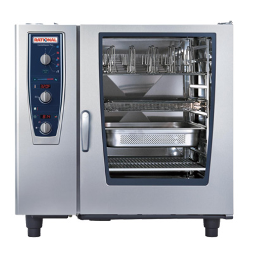 RATIONAL ICC 10-FULL NG 208/240V 1 PH (LM200EG) Natural Gas Combi Oven - 208 Volts 1 Phase