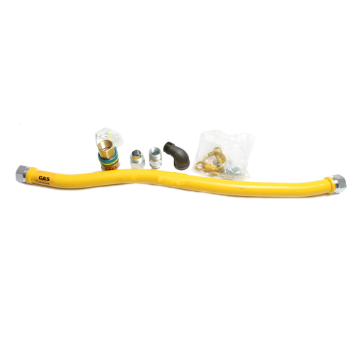Frymaster 8061701 36" W Stainless Steel Frymaster or Dean Quick Disconnect Hose