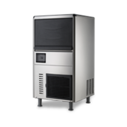 Spartan Refrigeration SUIM-68 22 Lbs. Stainless Steel Cube-Style Ice Maker With Bin - 110 Volts