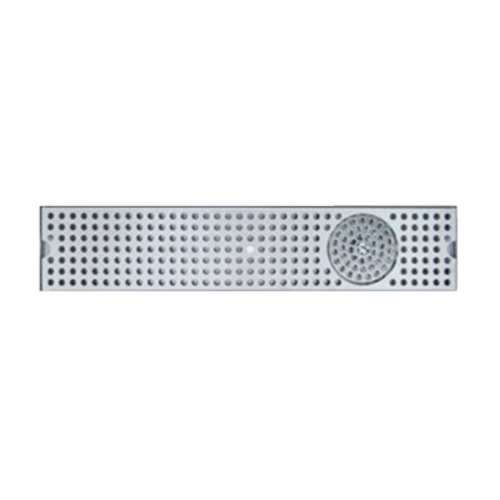 Micro Matic DP-120D-30GR 30" W x 5" D Stainless Steel with Drain and Glass Rinser Drip Tray Trough