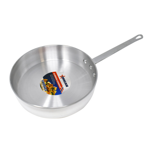 Omcan USA 43442 3 Qt. Aluminum Riveted Handle Saute Pan