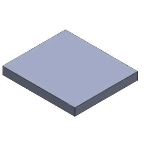 MVP Group KT011J Stainless Steel 1 Level Hydra-Kool Step Shelf for KFM-100 and KPM-100