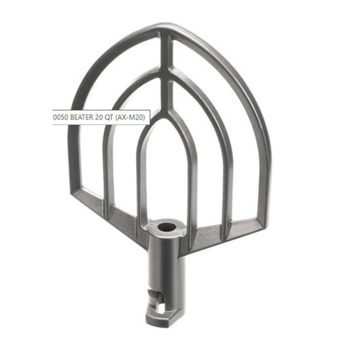 MVP Group 73-0050 Aluminum Axis Flat Beater for AX-M20