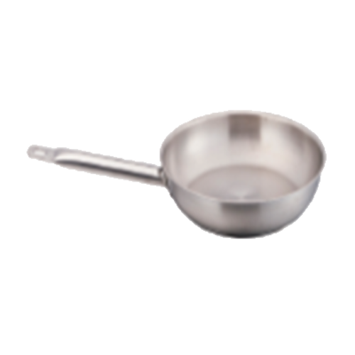 Omcan USA 80450 14.2" Dia. Stainless Steel Welded Handle Frying Pan