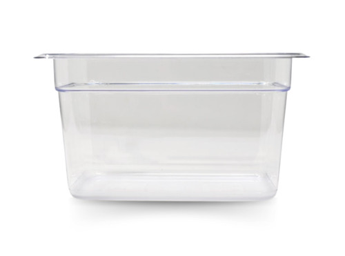 Omcan USA 80053 5.88" H Clear Polycarbonate 0.25 Size Food Pan