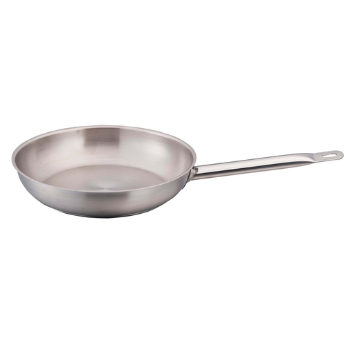 Omcan USA 80446 7.9" Dia. Stainless Steel Welded Handle Frying Pan