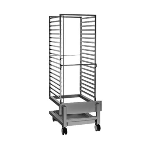 Alto-Shaam 5026431 26.18" W Stainless Steel Single Roll-In Pan Cart