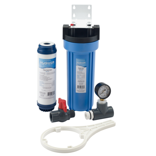 Krowne KR-HS1-KIT 10,000 Gal. Hydrosift Single Filter Assembly Kit - Includes Single Filter Assembly with Mounting Bracket