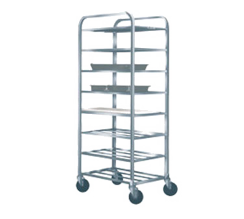 Winholt UNAL-8-WEG 800 Lb. 32" W x 16" D x 67" H 8 Shelves on 7" Centers Accommodates 18" x 26" Trays 5" Polyurethane Stem Casters Universal Cart