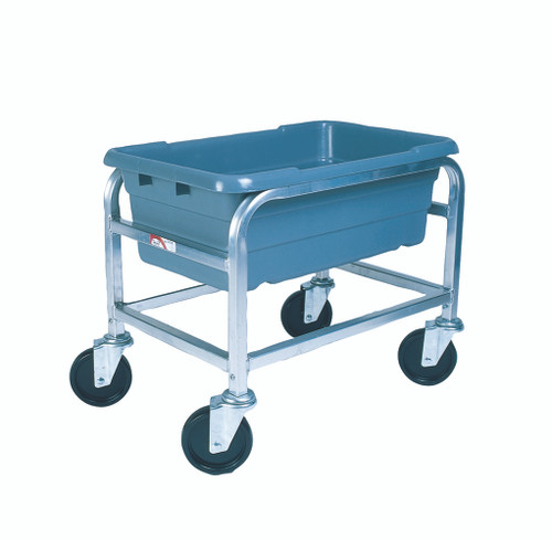 Winholt AL-L-6-KTBL 27" W 6 Lug Capacity Blue Aluminum Lug Cart