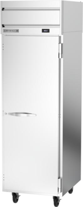 Beverage Air HH1-1S 21.17 Cu. Ft. Stainless Steel and Aluminum One-Section Reach In Horizon Series Warming Cabinet - 208-240 Volts