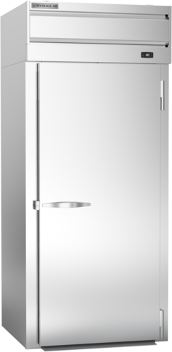 Beverage Air PHI1-1S 33.6 Cu. Ft. Stainless Steel and Aluminum One-Section Roll In Warming Cabinet - 208-240 Volts