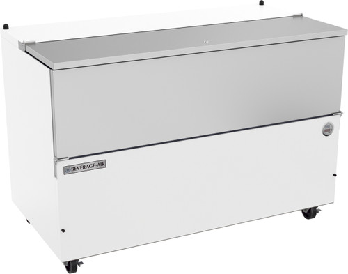Beverage Air SM58HC-W-02 22.63 Cu. Ft. White Stainless Steel School Milk Cooler - 115 Volts