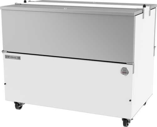 Beverage Air ST49HC-W-02 20.55 Cu. Ft. White Stainless Steel School Milk Cooler - 115 Volts