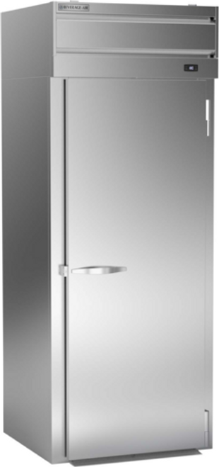 Beverage Air PHI1XT-1S 33.6 Cu. Ft. Stainless Steel and Aluminum One-Section Roll In Warming Cabinet - 208-240 Volts