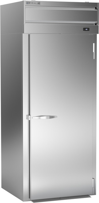 Beverage Air PHI1XT-1S 33.6 Cu. Ft. Stainless Steel and Aluminum One-Section Roll In Warming Cabinet - 208-240 Volts