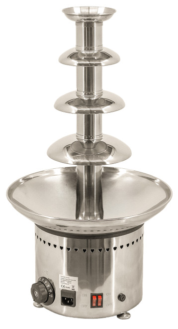 Omcan USA 47492 Stainless Steel Chocolate Fountain - 110 Volts