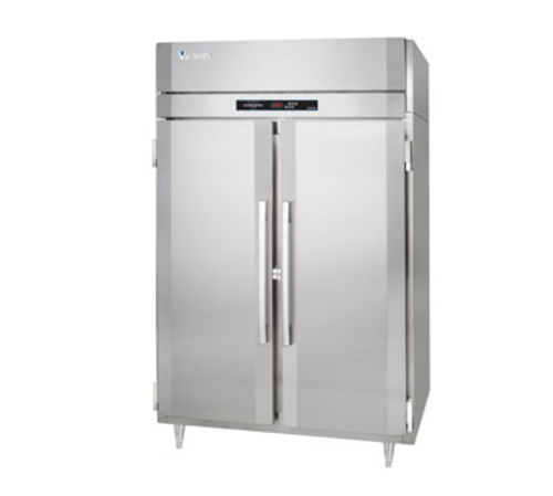 Victory HS-2D-1-EW-PT 55.6 Cu. Ft. Stainless Steel Solid Doors UltraSpec Series Heated Cabinet - 208-240 Volts
