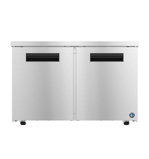 Hoshizaki UF48B-LP 12 Cu. Ft. Stainless Steel Reach-In Steelheart Series Undercounter Freezer - 115 Volts
