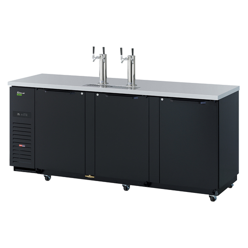 Turbo Air TBD-4SDD-N 36.47 Cu.Ft. Stainless Steel Super Deluxe Beer Dispenser - 115 Volts