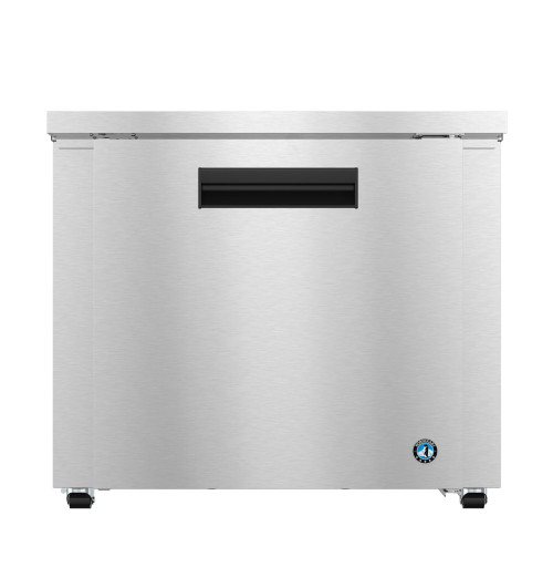 Hoshizaki UR36B-LP 8.64 Cu. Ft. Stainless Steel Reach-In Undercounter Low Profile Refrigerator - 115 Volts