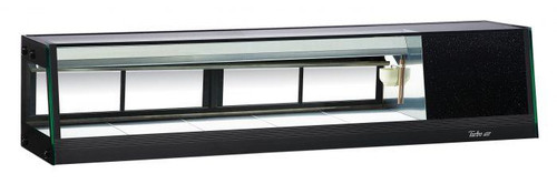 Turbo Air SAS-60L-N 1.9 Cu. Ft. Stainless Steel Refrigerated Sushi Case - 115 Volts
