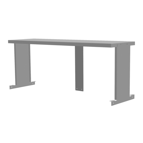 Turbo Air TSOS-5S 60.38" W x 14.38" D x 18.13" H Stainless Steel Single Overshelf