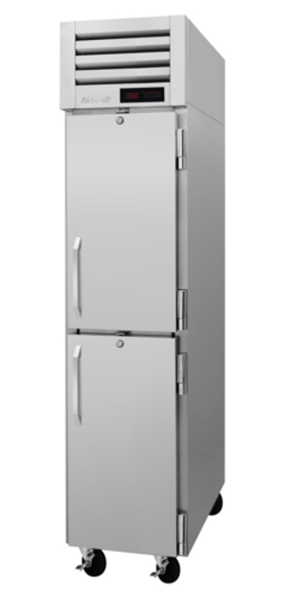 Turbo Air PRO-15-2H(-L) 14.65 Cu. Ft. Stainless Steel Reach-In PRO Series Heated Cabinet - 115 Volts